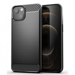 POWERTECH Θήκη Carbon MOB-1659 για iPhone 13 mini, μαύρη