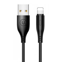 USAMS καλώδιο Lightning σε USB US-SJ266, 2A, 1m, μαύρο