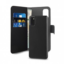 Puro Θήκη bookstyle για Galaxy A41 - Mαύρο