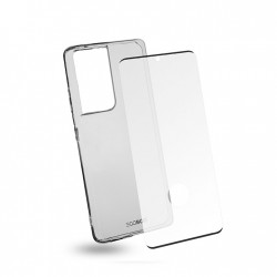 EGOBOO  Tempered Glass + Case TPU Transparent (Samsung S21 Ultra)