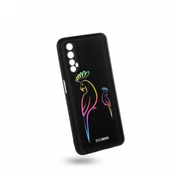 EGOBOO Case Mat TPU Parrot Neon  (Realme 7)