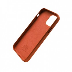 PURO Cover leather look 'SKY' για iPhone 13 6.1' - Πορτοκαλι