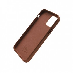 PURO Cover leather look 'SKY' για iPhone 13 6.1''- Καφέ