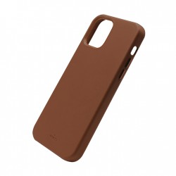 PURO Cover leather look 'SKY' για iPhone 13 6.1''- Καφέ