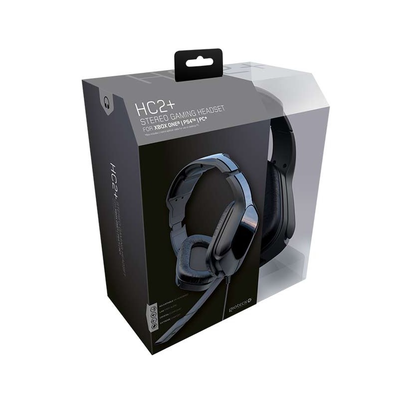 Gioteck Hc 2 Plus Wired Stereo Headset Mac Ps4 Xb3 Xb1 Giftbox