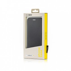 EGOBOO Book Case for iPhone 13 - Μαύρο