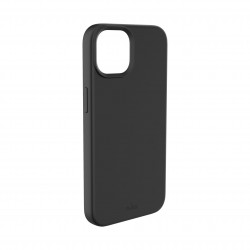 PURO  Cover Silicon with microfiber inside για iPhone 14 6.1''- Μαύρο