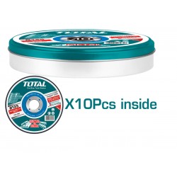 TOTAL ΔΙΣΚΟΣ ΚΟΠΗΣ ΙΝΟΧ - ΜΕΤΑΛΛΟΥ 125 Χ 1.2mm ΣΕ ΜΕΤΑΛΛΙΚΟ ΚΟΥΤΑΚΙ (TAC2211255)