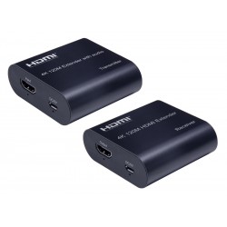 POWERTECH HDMI Video Extender CAB-H075 μέσω cat-5e/cat-6e, 4K, 120m