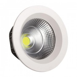 ΦΩΤΙΣΤΙΚΟ ΧΩΝΕΥΤΟ LED COB  Φ230 55W 4000K ΛΕΥΚΟ PLUS