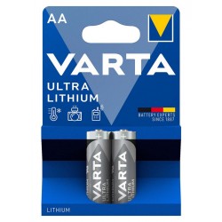 VARTA μπαταρίες λιθίου Ultra, AA, 1.5V, 2τμχ