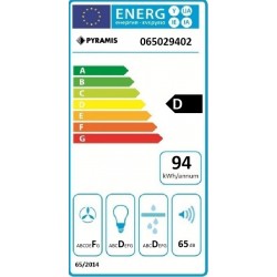 Pyramis Essential Ελεύθερος Απορροφητήρας 60cm Καφέ