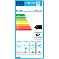 Pyramis Essential Συρόμενος Απορροφητήρας 60cm Καφέ