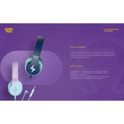 Kiddoboo Headphones P13 Lilac