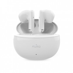 Puro Bluetooth Earphones "STUDIO" with ANC, White