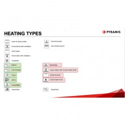 Korting KE6A40WM Κουζίνα 71lt με Εμαγιέ Εστίες Π60εκ. Λευκή